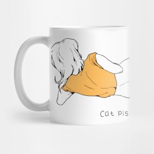 Cat piss + sadness Mug